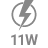 Moč 11W